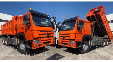 Howo 6x4 Dump Truck will be shipped to Madagascar