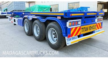 40 Ft 3 Axle Container Chassis will be Shipped to Madagascar