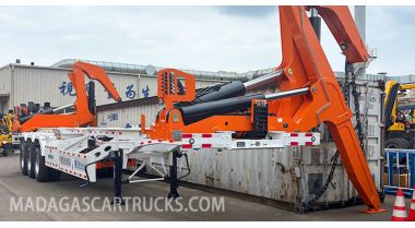 3 Axle 40 ft Container Side Loader will be Shipped to Madagascar