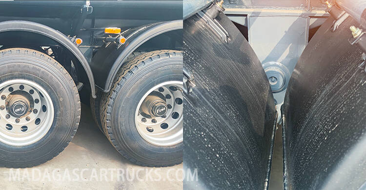 3 Axle 45000L Fuel Tanker Trailer for Sale in Madagscar