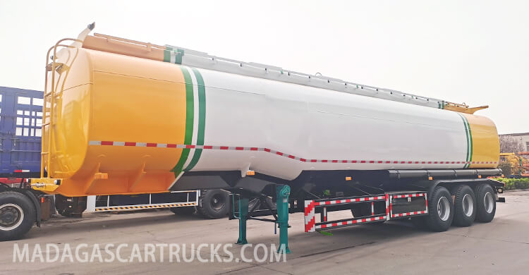 3 Axle 45000 Liters Fuel Tanker for Sale Price in Antananarivo Madagascar