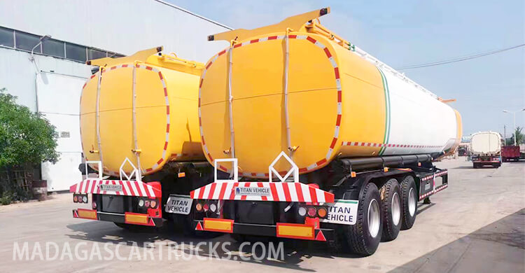 3 Axle 45000 Liters Fuel Tanker for Sale Price in Antananarivo Madagascar