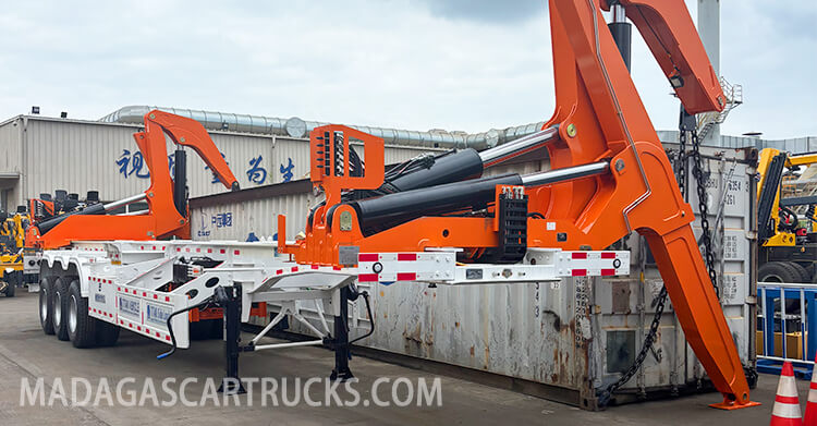 3 Axle 40 ft Container Side Loader for Sale in Madagascar