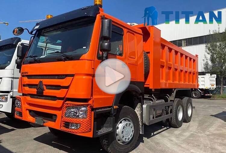 Howo 6x4 Dump Truck for Sale in Madagascar