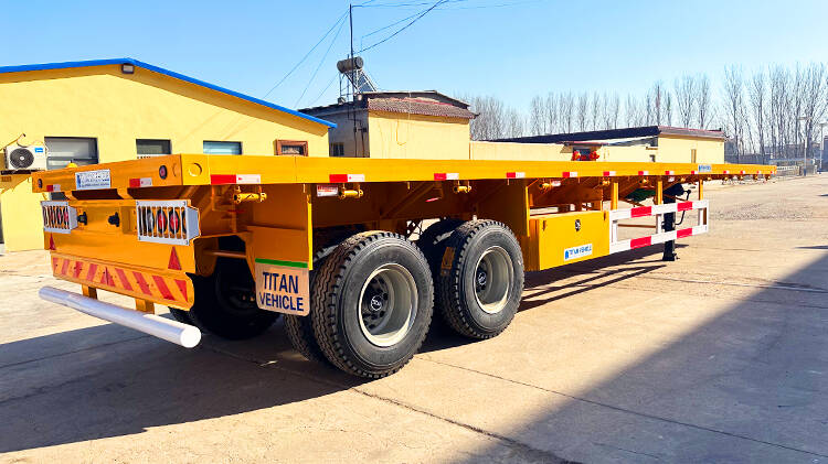 2 Axle 40 Ft Flat Deck Trailer for Sale Near Me in Toamasina
