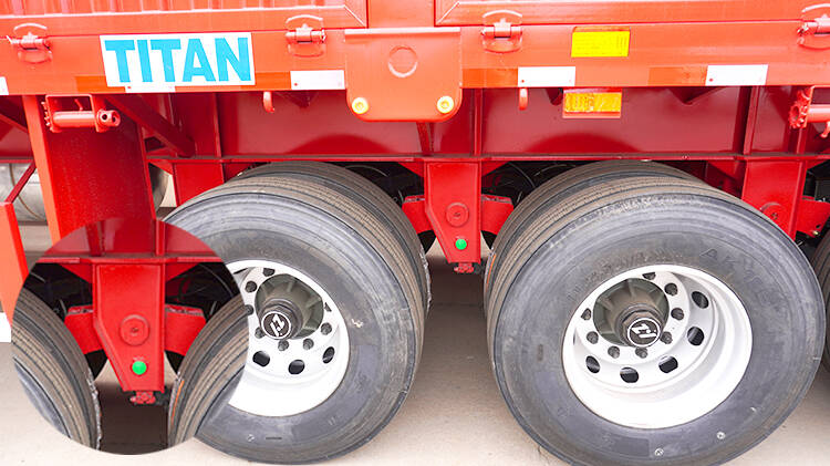 3 Axle Fence Cargo Semi Trailer for Sale Manufacture in Madagascar