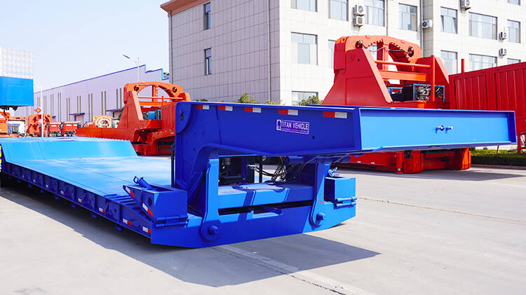 3 Axle 80ton Gooseneck Trailer for Sale Price in Toamasina Madagascar