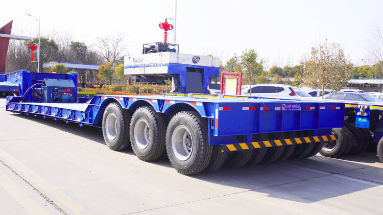 3 Axle 80ton Gooseneck Trailer for Sale Price in Toamasina Madagascar