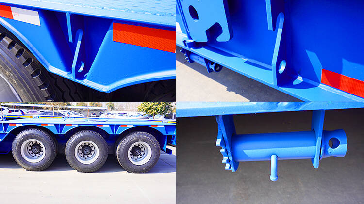 3 Axle 80ton Gooseneck Trailer for Sale Price in Toamasina Madagascar