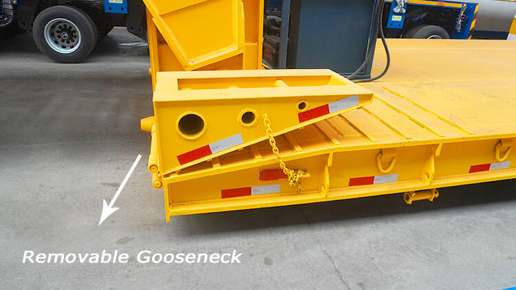4 Axle Removable Gooseneck Trailer for Sale Price in Madagascar