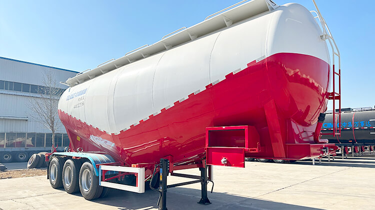 3 Axle Cement Tanker Truck for Sale in Madagascar