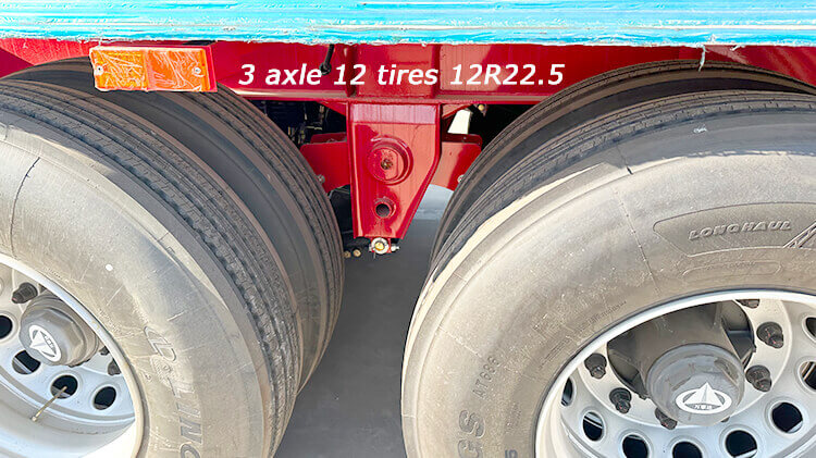 3 Axle Cement Tanker Truck for Sale in Madagascar