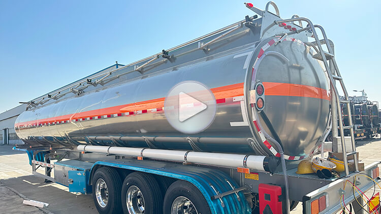 CIMC 45000 Liters Diesel Tanker Trailer for Sale in Madagascar