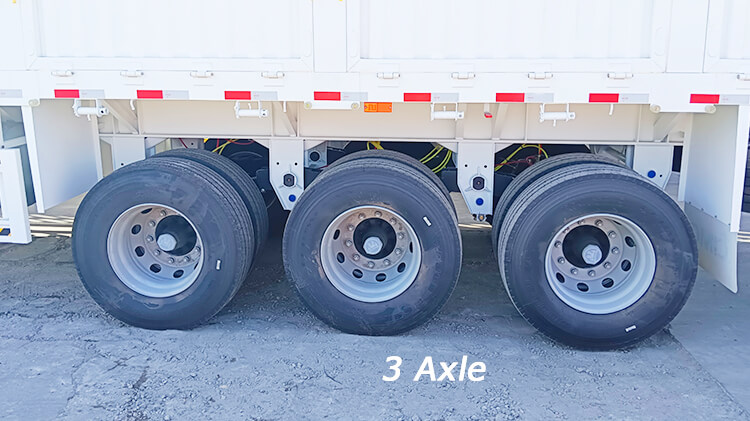 CIMC 3 Axle Fence Trailer for Sale in Madagascar