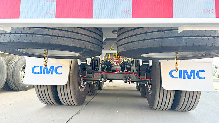 CIMC 3 Axle Fence Trailer for Sale in Madagascar