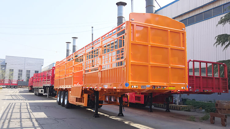 CIMC 3 Axle Cargo Semi Trailer for Sale in Madagascar