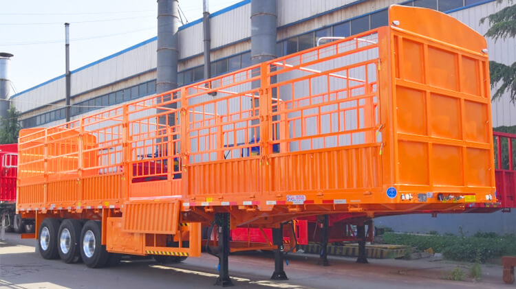 CIMC 3 Axle Cargo Semi Trailer for Sale in Madagascar