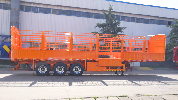 CIMC 3 Axle Cargo Semi Trailer for Sale in Madagascar