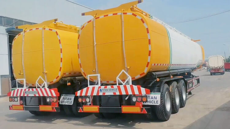 40000 Liters Petrol Tanker | Semi Tanker Trailer for Sale in Madagascar