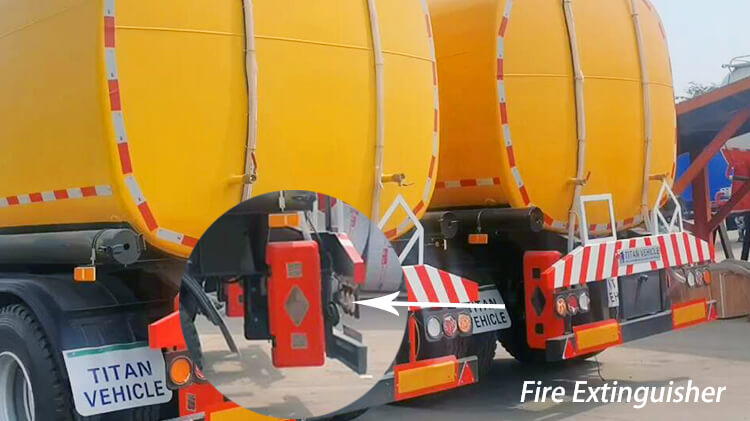 40000 Liters Petrol Tanker | Semi Tanker Trailer for Sale in Madagascar