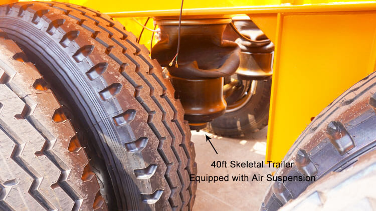 3 Axle 40ft Container Skeletal Semi Trailer | Skel Trailer for Sale in Madagascar