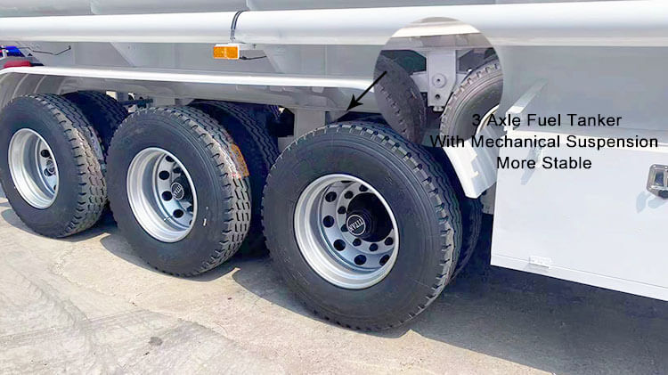 Fuel Tanker Price - 45000 Liters Semi Trailer Fuel Tank for Sale in Madagascar