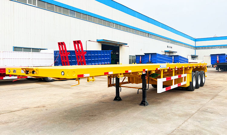Semi Flatbed Trailer Trucks | Flatbed Truck Trailer for Sale in Madagascar