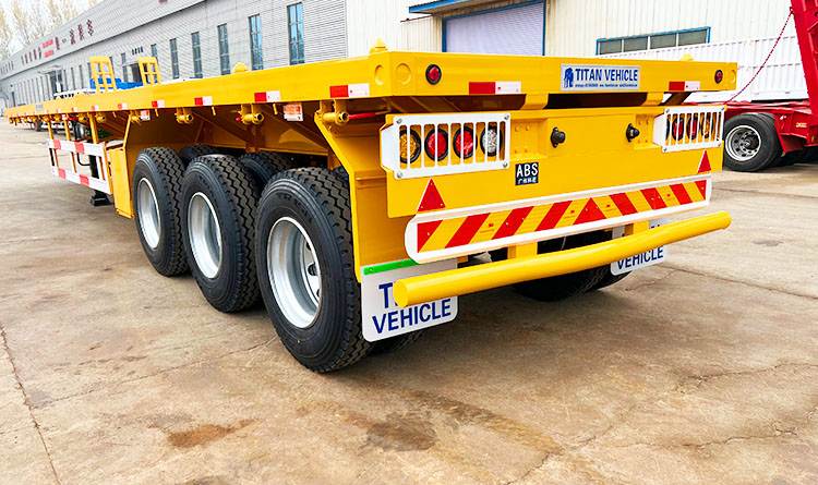 Semi Flatbed Trailer Trucks | Flatbed Truck Trailer for Sale in Madagascar