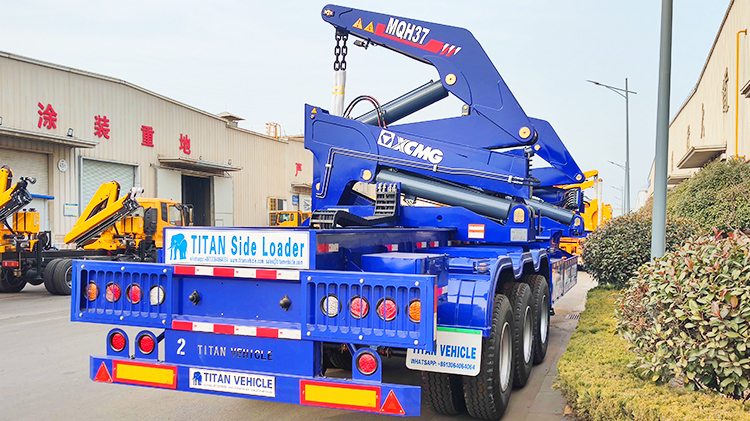 3 Axle 40 Ft Container Side Lifter Trailer for Sale in Madagascar