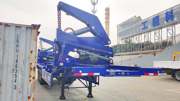 3 Axle 40 Ft Container Side Loader Trailer for Sale in Madagascar